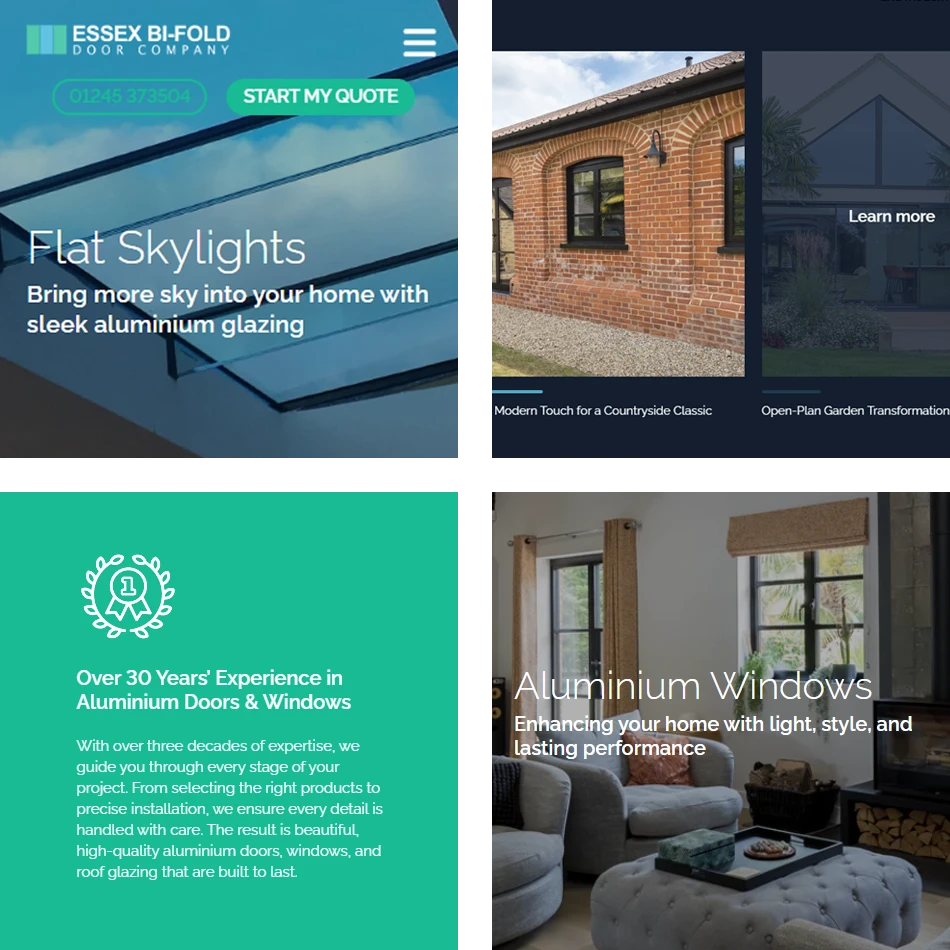 Essex Bilfold Web Design